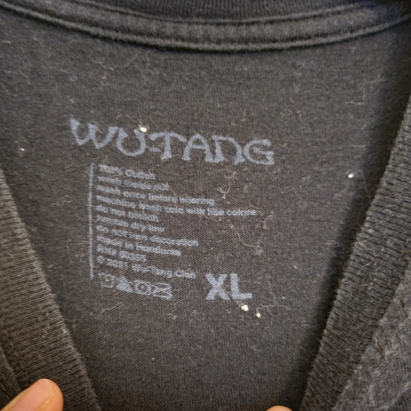 Wu-tang graphic tee black and yellow size xl - Picture 3 of 6